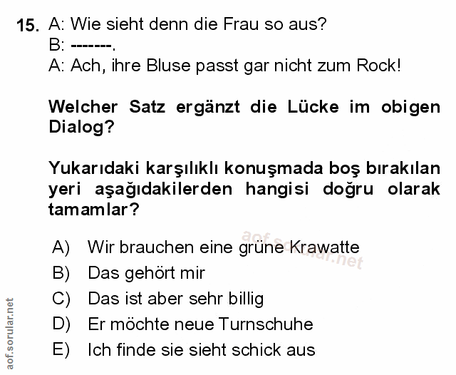 Soru 15