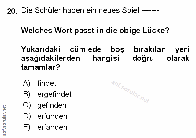 Soru 20