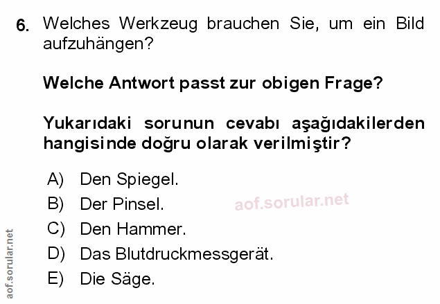 Soru 6