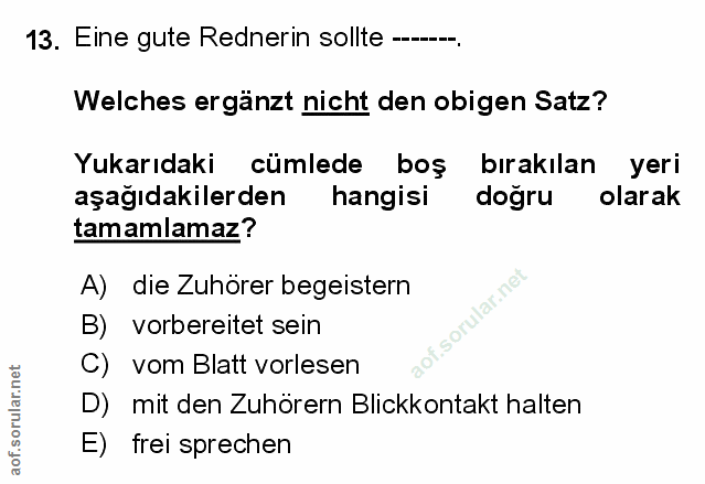 Soru 13