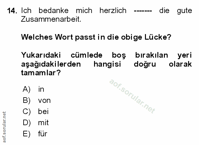 Soru 14