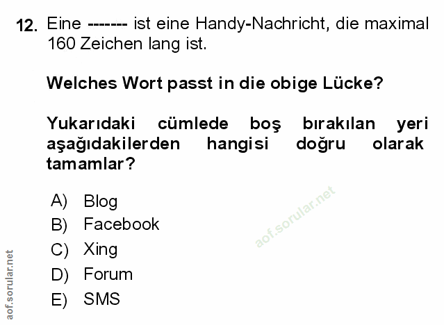 Soru 12