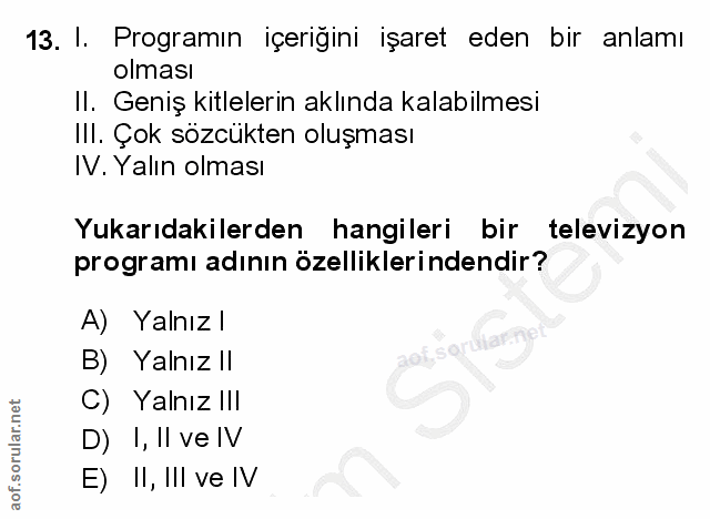 Soru 13