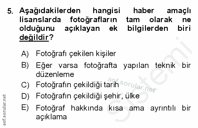 Soru 5