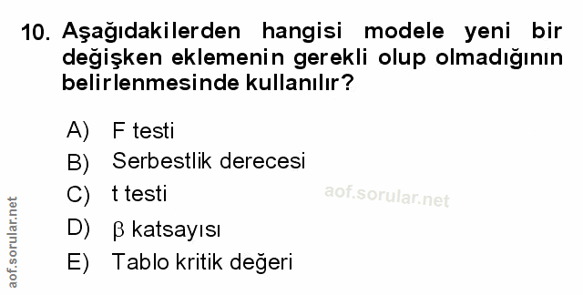 Soru 10