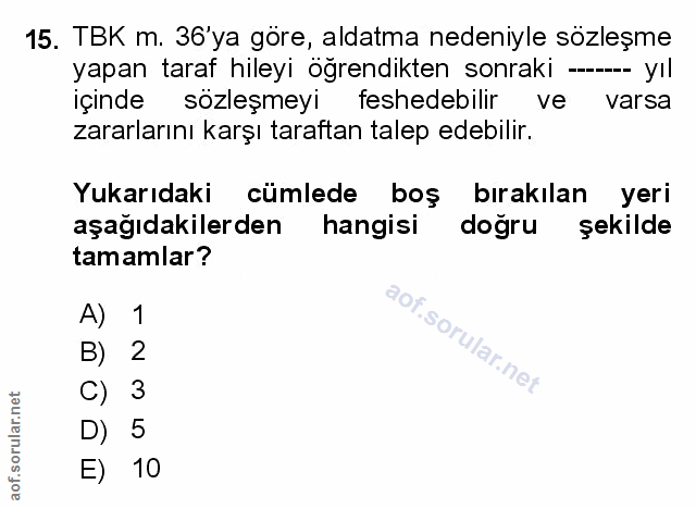 Soru 15