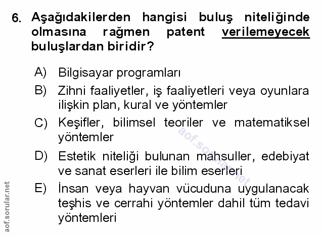 Soru 6