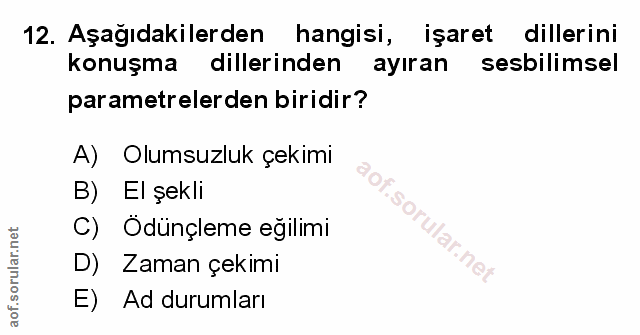 Soru 12