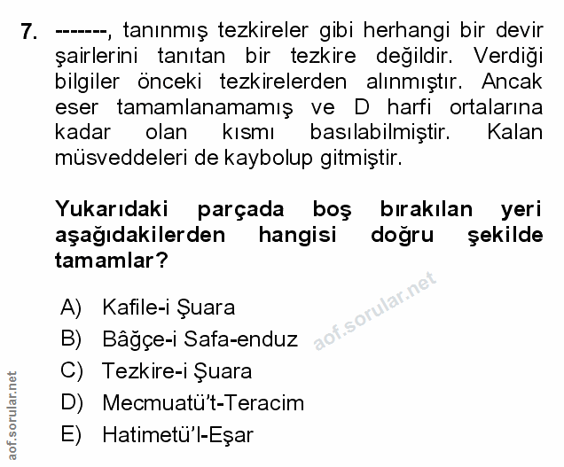 Soru 7