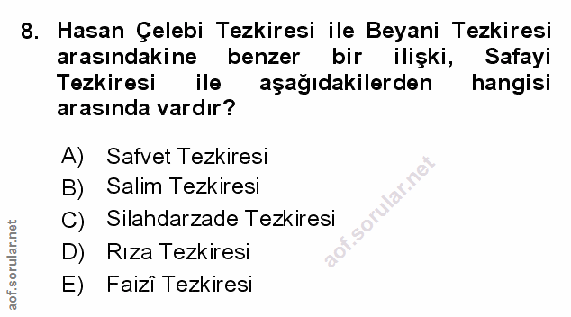 Soru 8