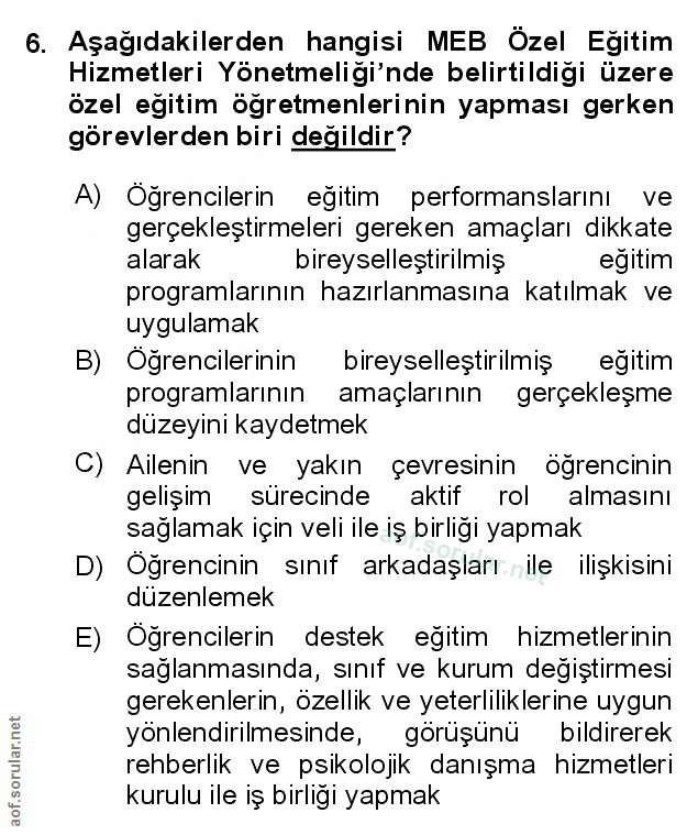Soru 6