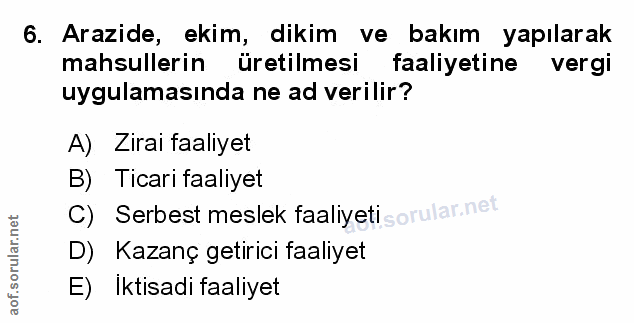 Soru 6
