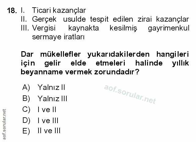 Soru 18
