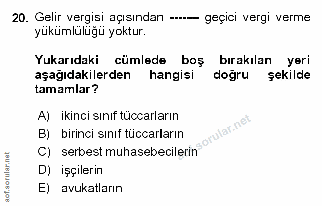 Soru 20