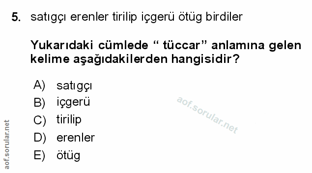 Soru 5