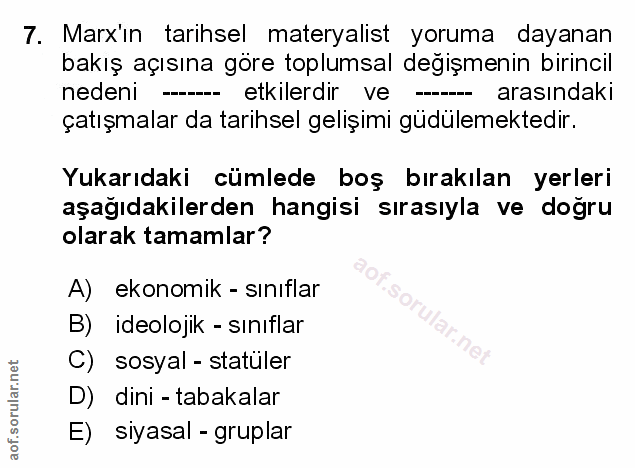 Soru 7
