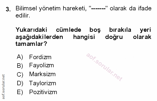 Soru 3