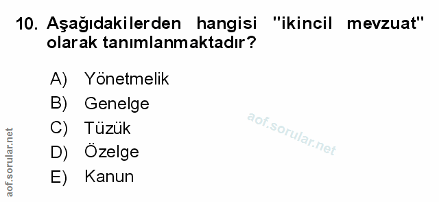 Soru 10