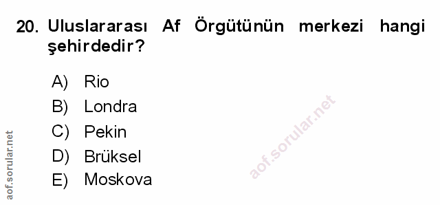 Soru 20