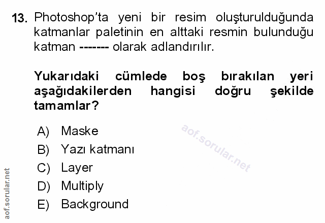 Soru 13