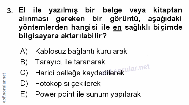 Soru 3