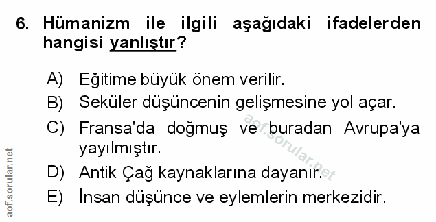 Soru 6