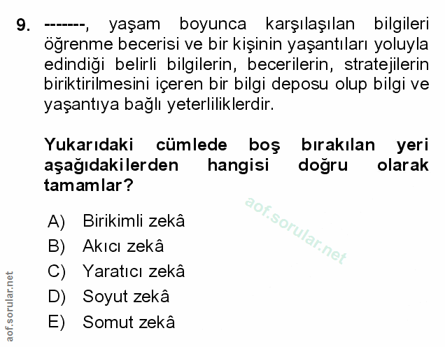 Soru 9