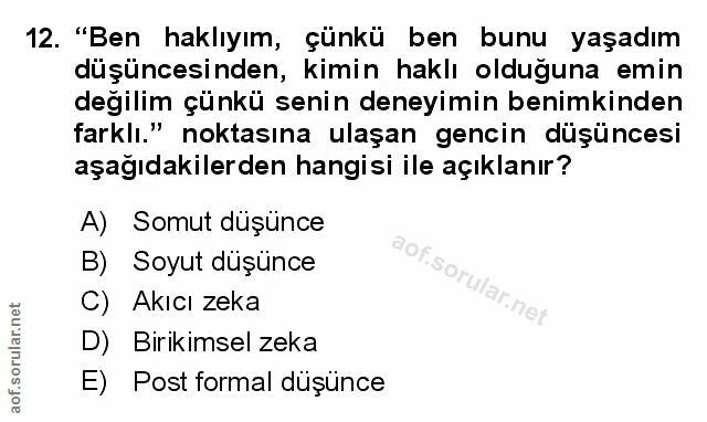 Soru 12