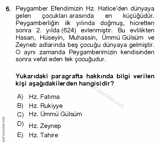 Soru 6