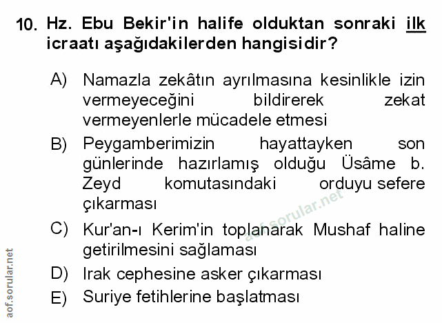 Soru 10