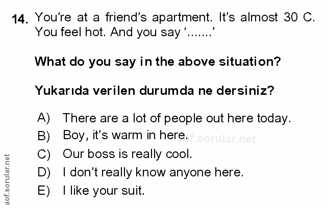 Soru 14