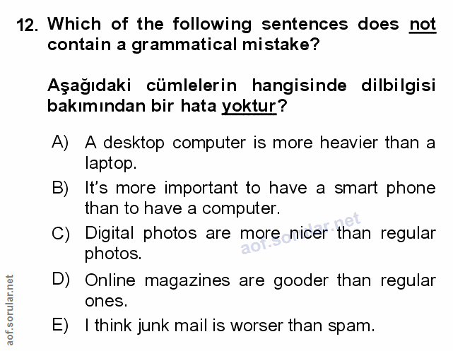 Soru 12