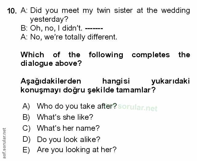 Soru 10