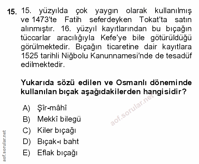 Soru 15