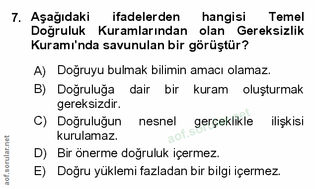 Soru 7