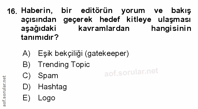 Soru 16