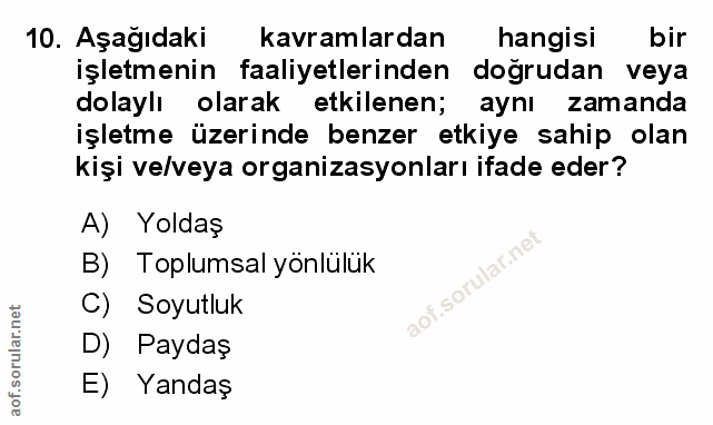 Soru 10
