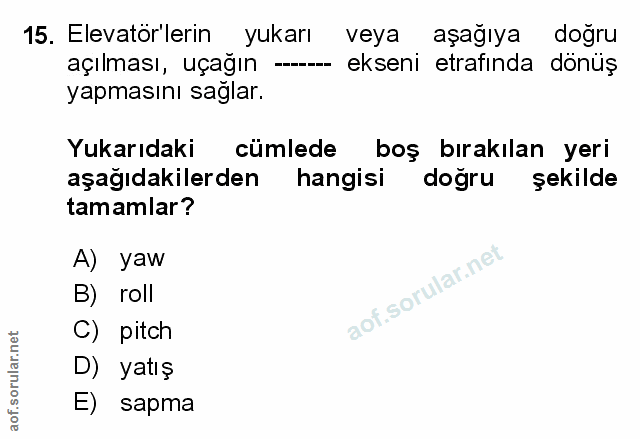 Soru 15