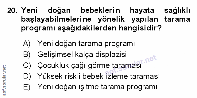 Soru 20