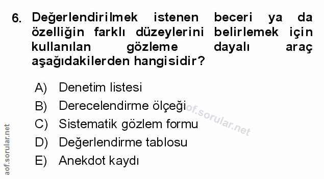 Soru 6