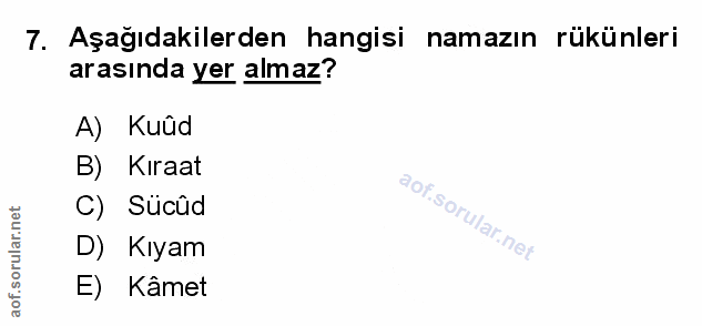 Soru 7