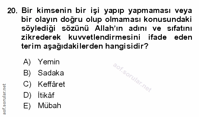 Soru 20