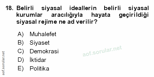 Soru 18