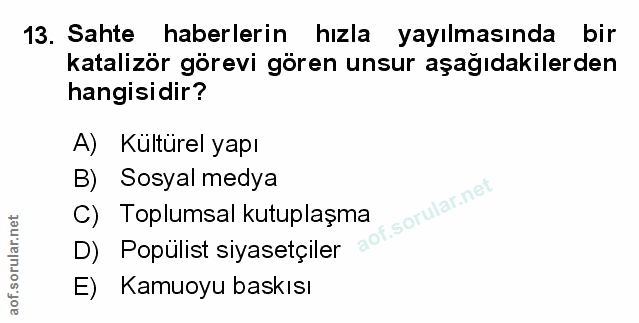 Soru 13