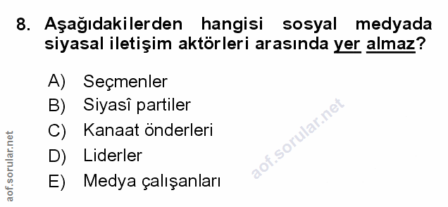 Soru 8