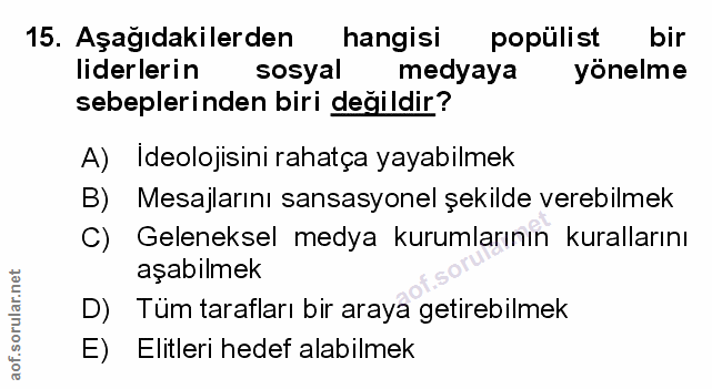 Soru 15