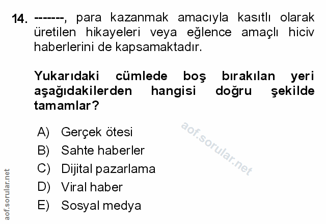 Soru 14