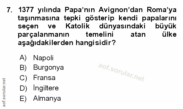 Soru 7