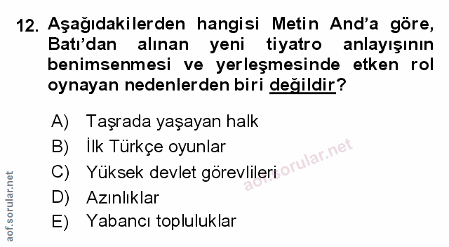 Soru 12