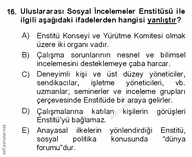 Soru 16